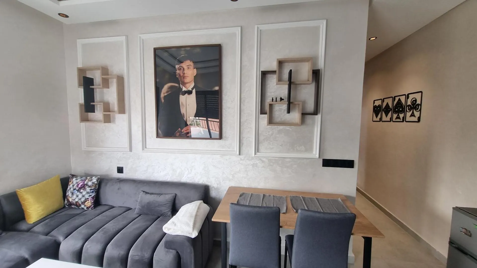 Quiet Studio In Maarif Residence Jasmane Living Casablanca